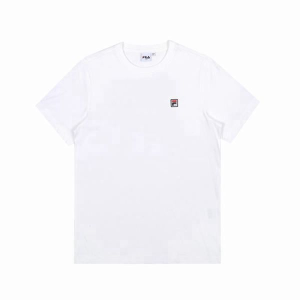 Fila Men's X Outdoor Graphic S/S T-Shirt - White | UK-620MEUWAB